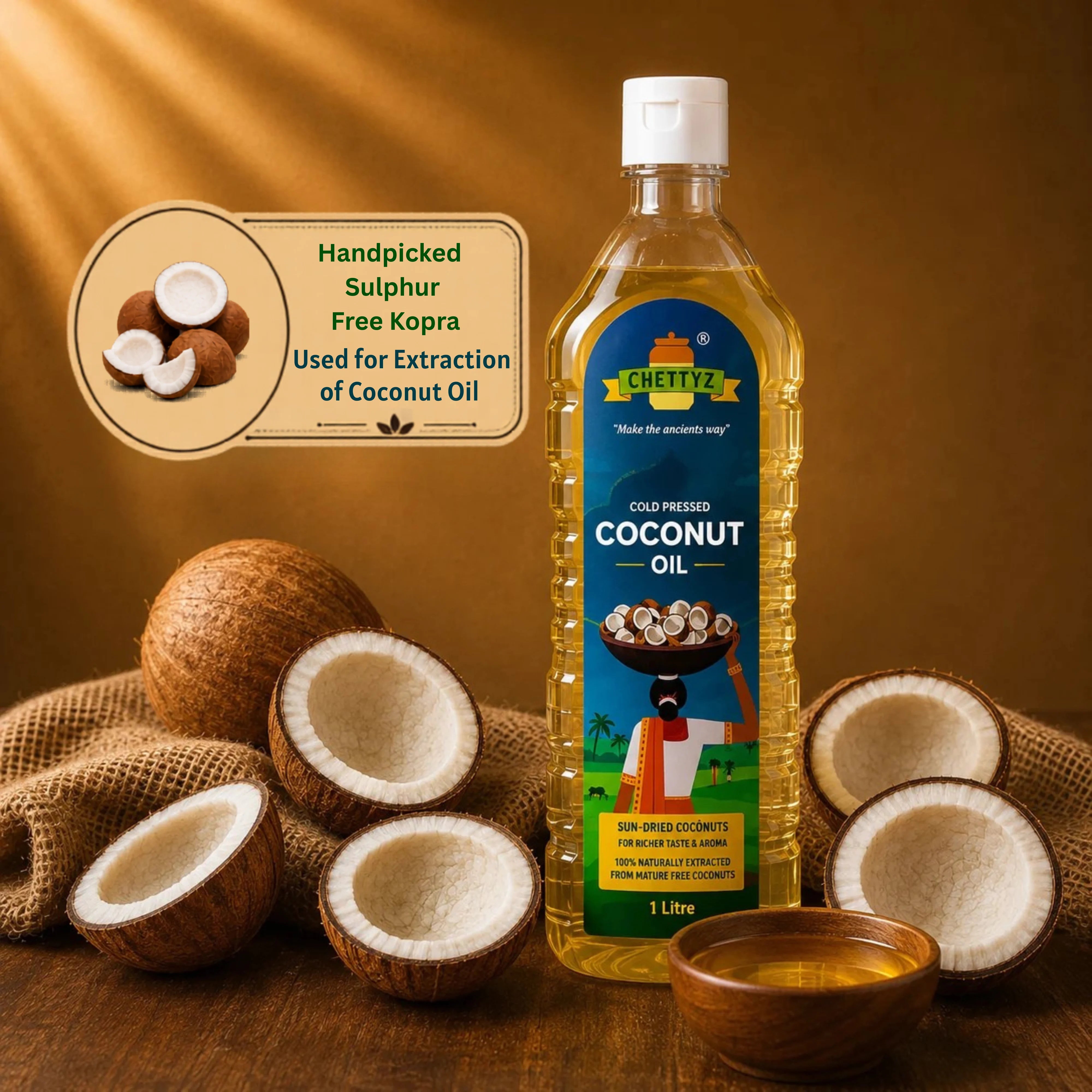 Cold Pressed Coconut Oil