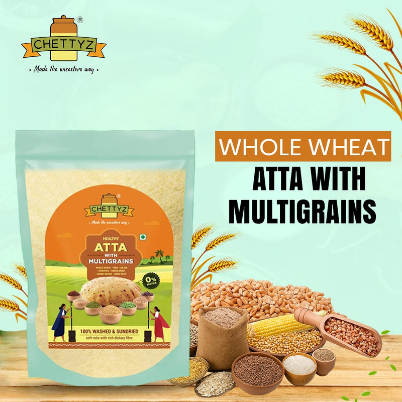 Whole Wheat Atta with Multi-grains