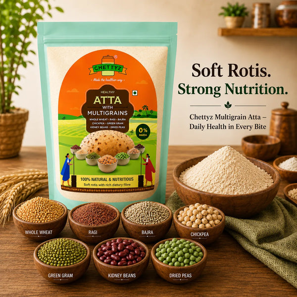Whole Wheat Atta with Multi-grains