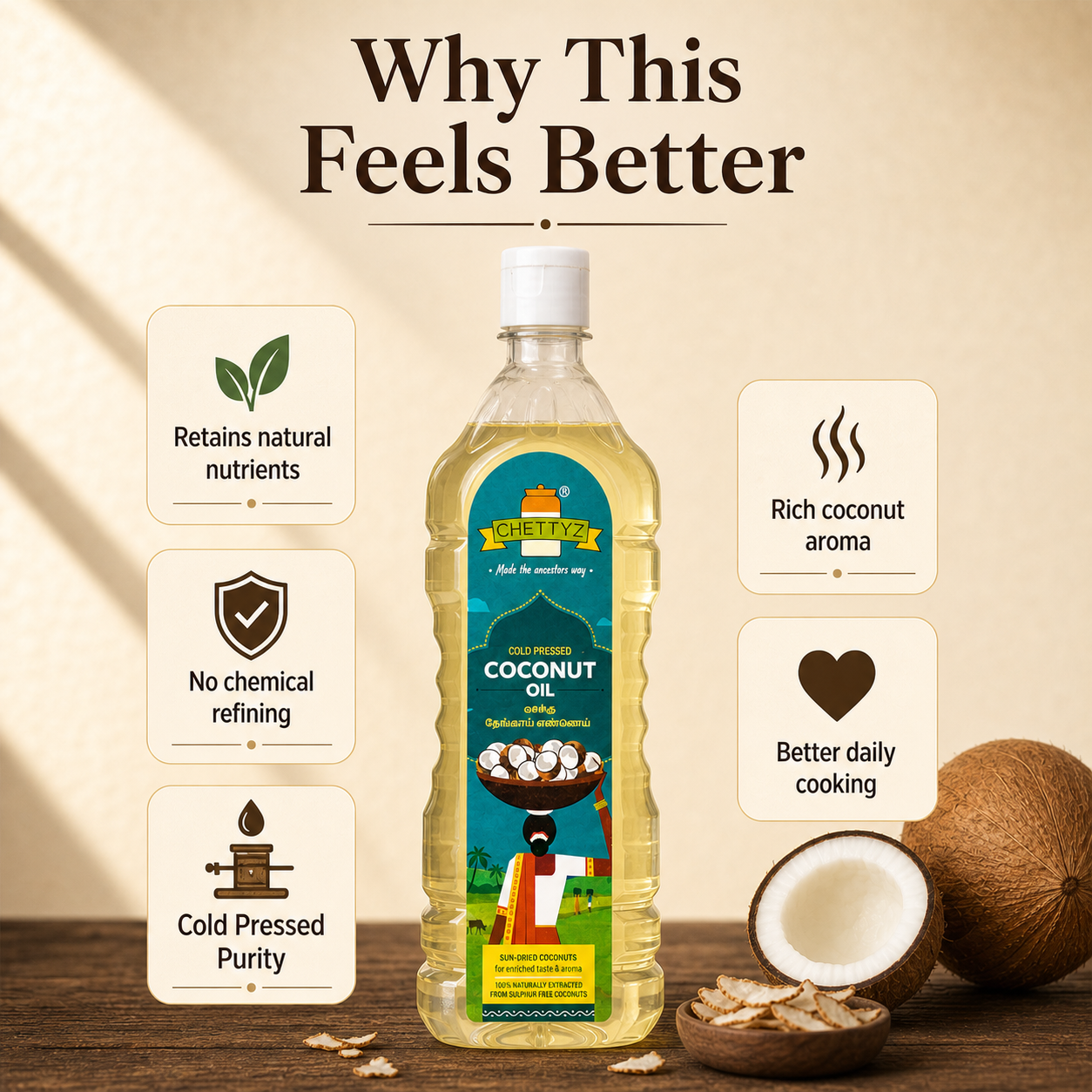 Cold Pressed Coconut Oil