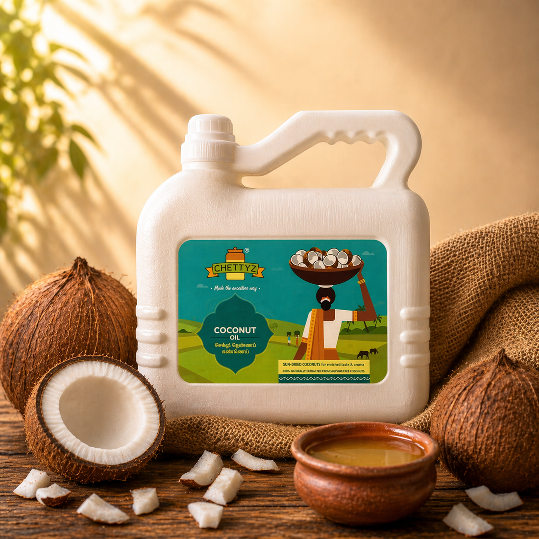 Cold Pressed Coconut Oil
