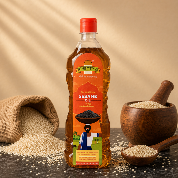 Cold-pressed Sesame Oil
