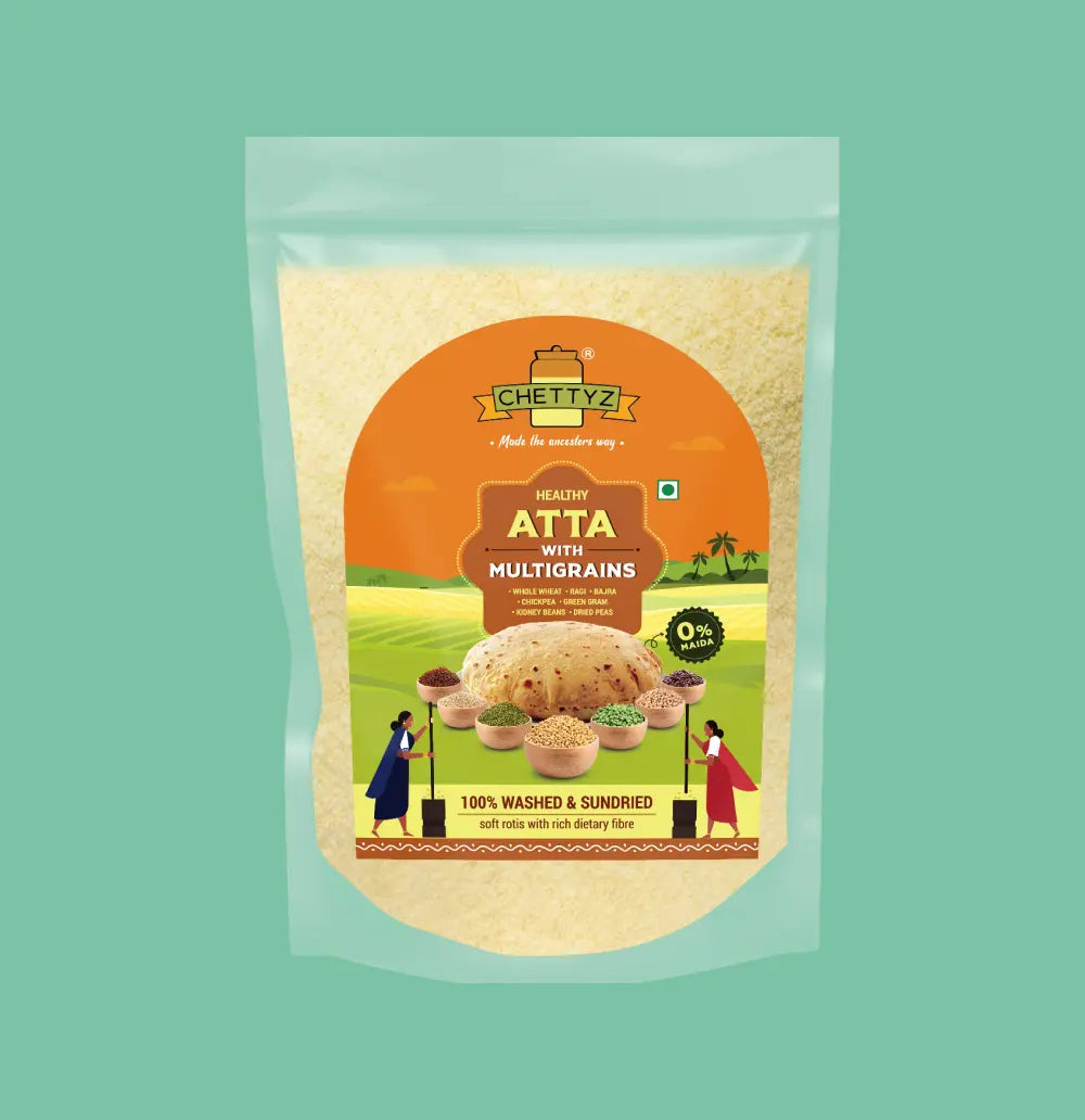 Whole Wheat Atta with Multi-grains