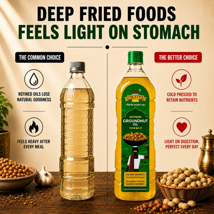 Cold Pressed Groundnut Oil