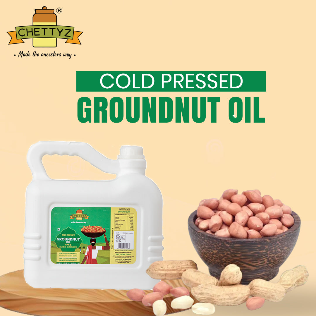 Cold Pressed Native Groundnut Oil