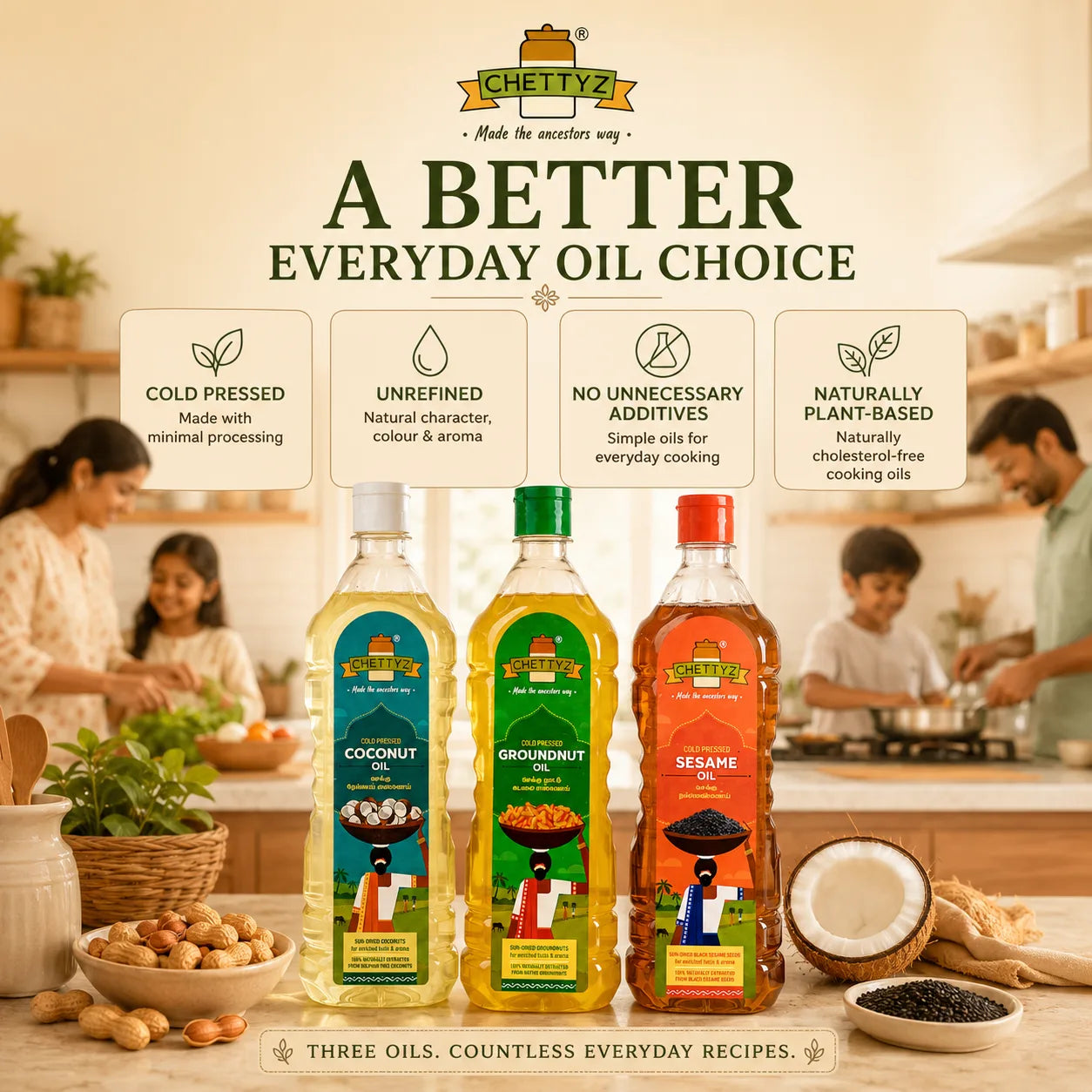 Chettyz Traditional Kitchen Essentials Pack