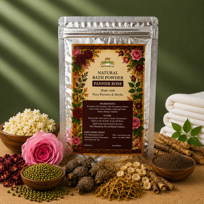 Panner Rose Bath Powder
