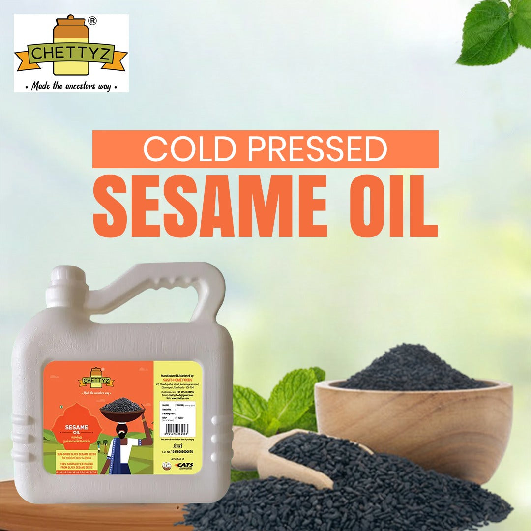 Cold-pressed Native Sesame Oil