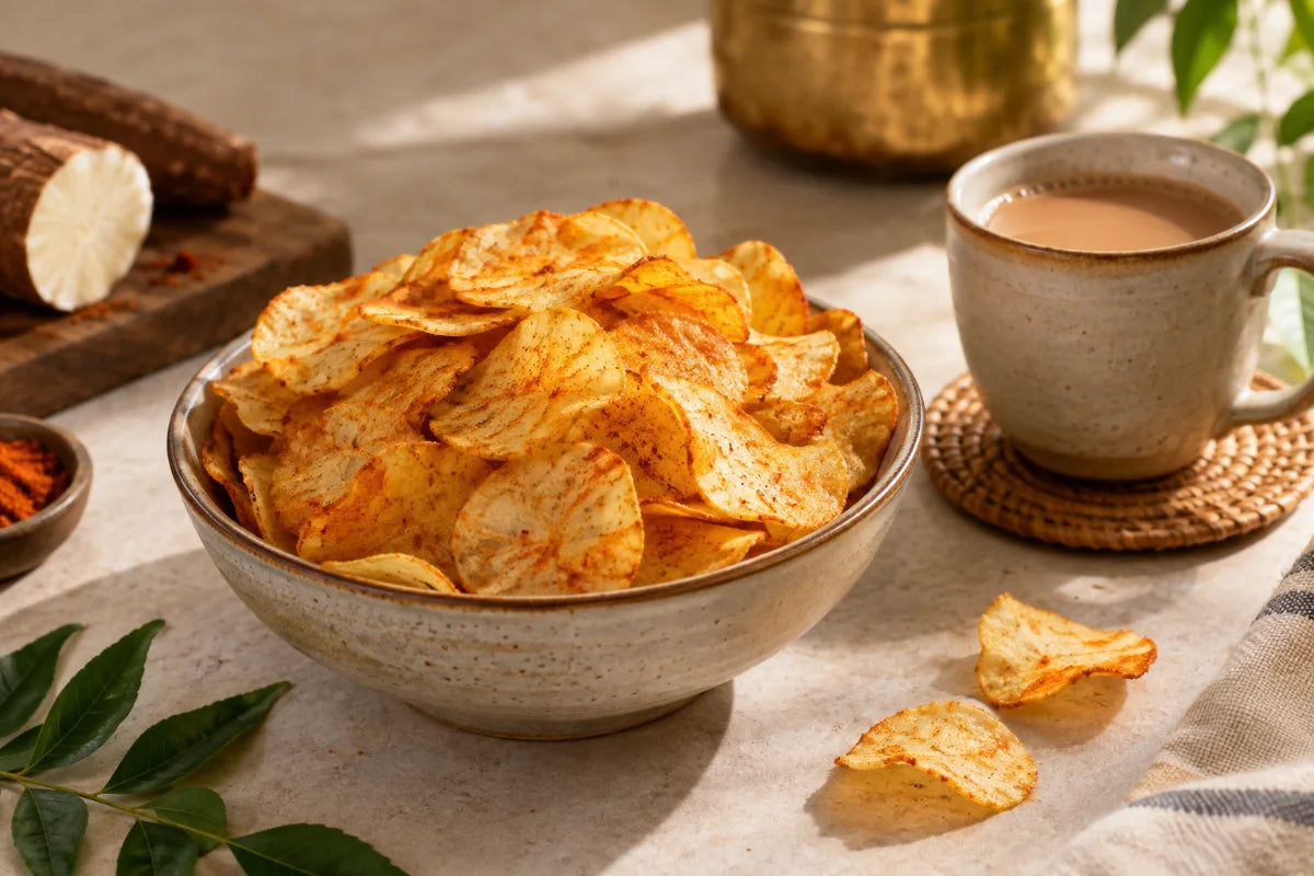 Snacks serving or usage idea